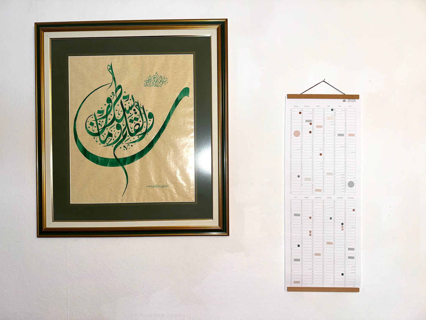 Sonnen- und Hijrikalender - Kalenderjahr 2025 